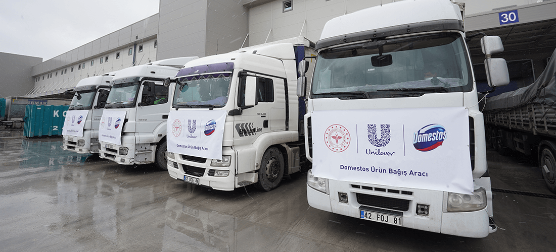 Unilever, 230 Tonluk Çamaşır Suyu Bağışı Gerçekleştirdi