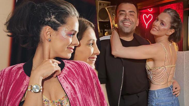 Özge Özprinçci'nin 37'nci doğum gününde ünlüler geçidi