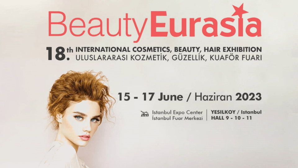 BeautyEurasia 15-17 Haziran tarihleri arasında gerçekleşecek
