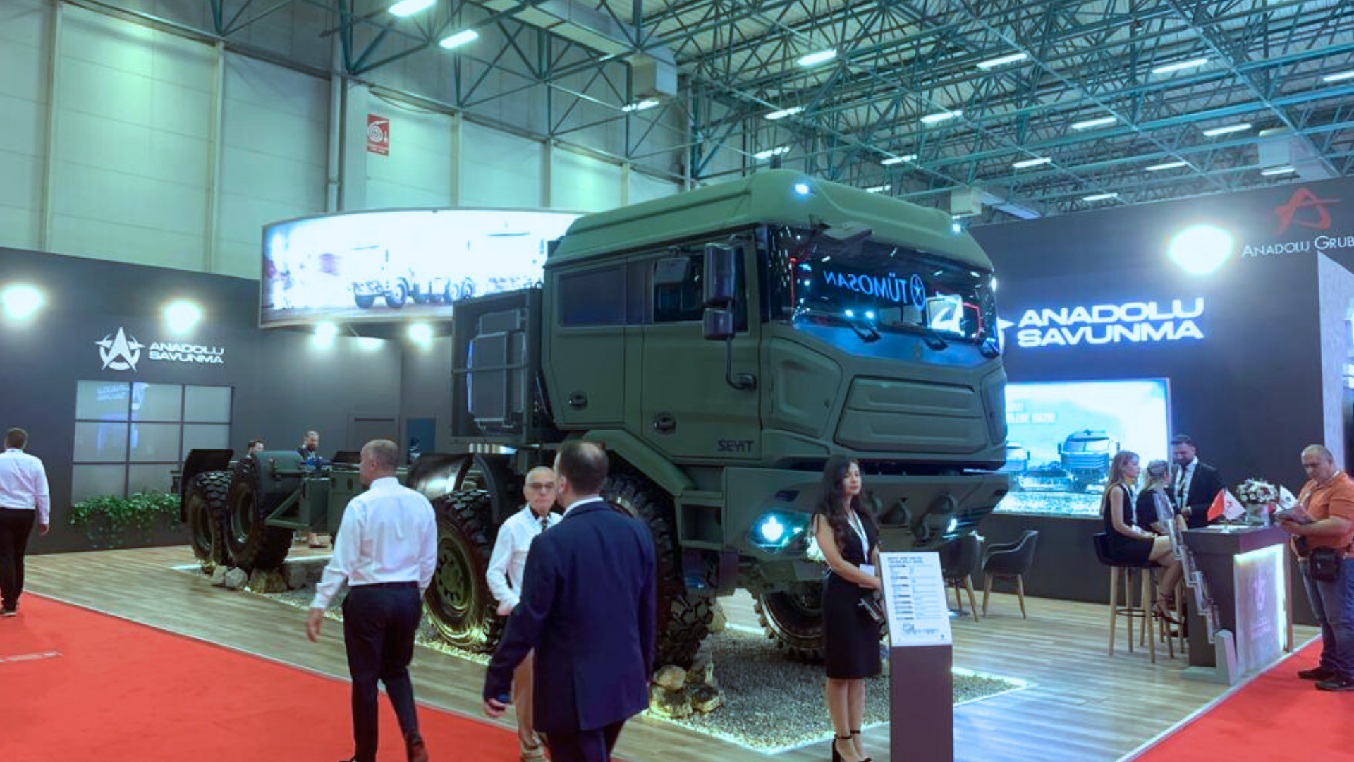 Anadolu Savunma, SEYİT 8x8 Taktik Tekerlekli aracını 16. Uluslararası Savunma Sanayi Fuarı IDEF’te sergiledi