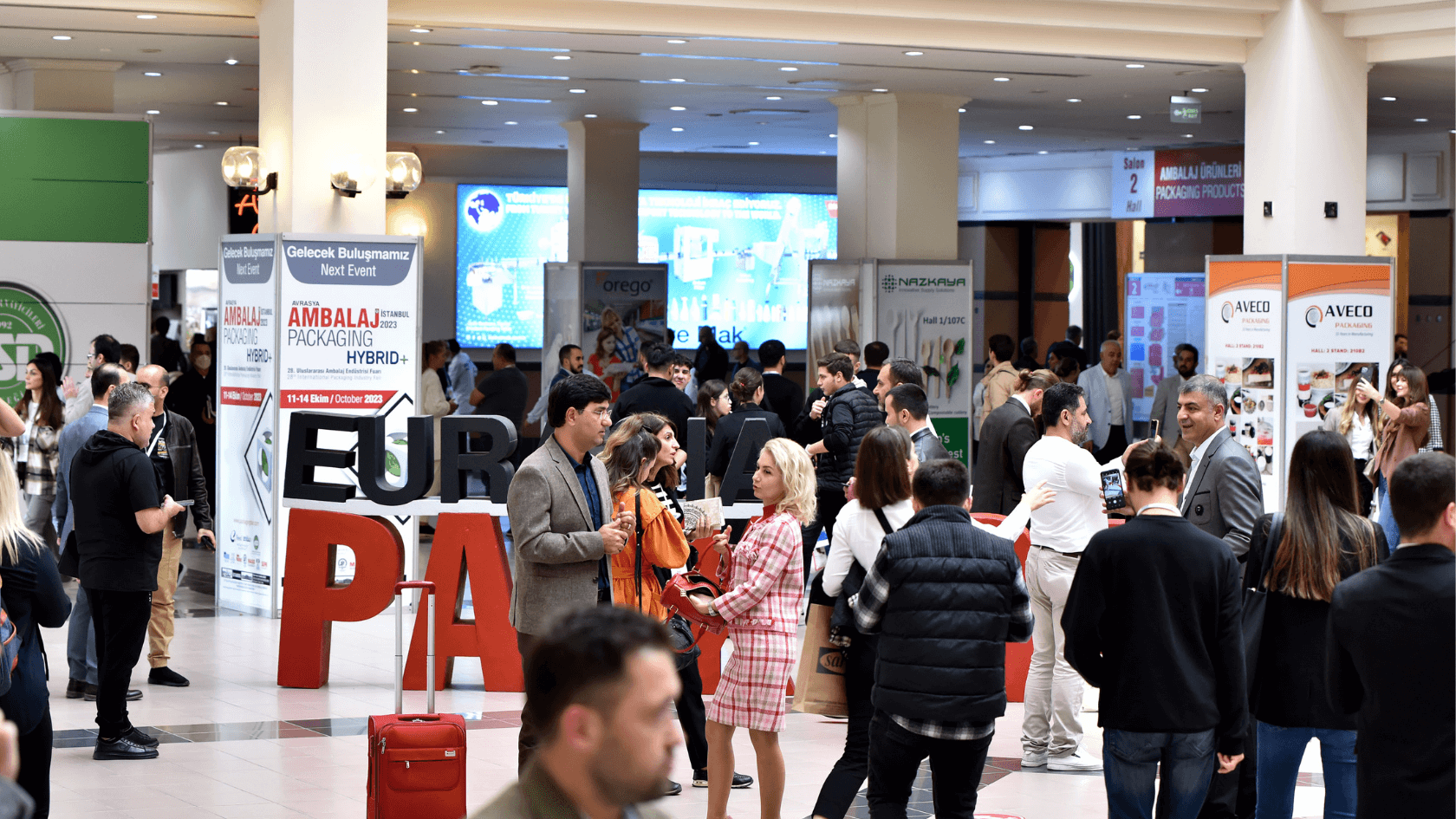 Ambalaj endüstrisi 11-14 Ekim 2023 tarihleri arasında İstanbul’da buluşuyor!